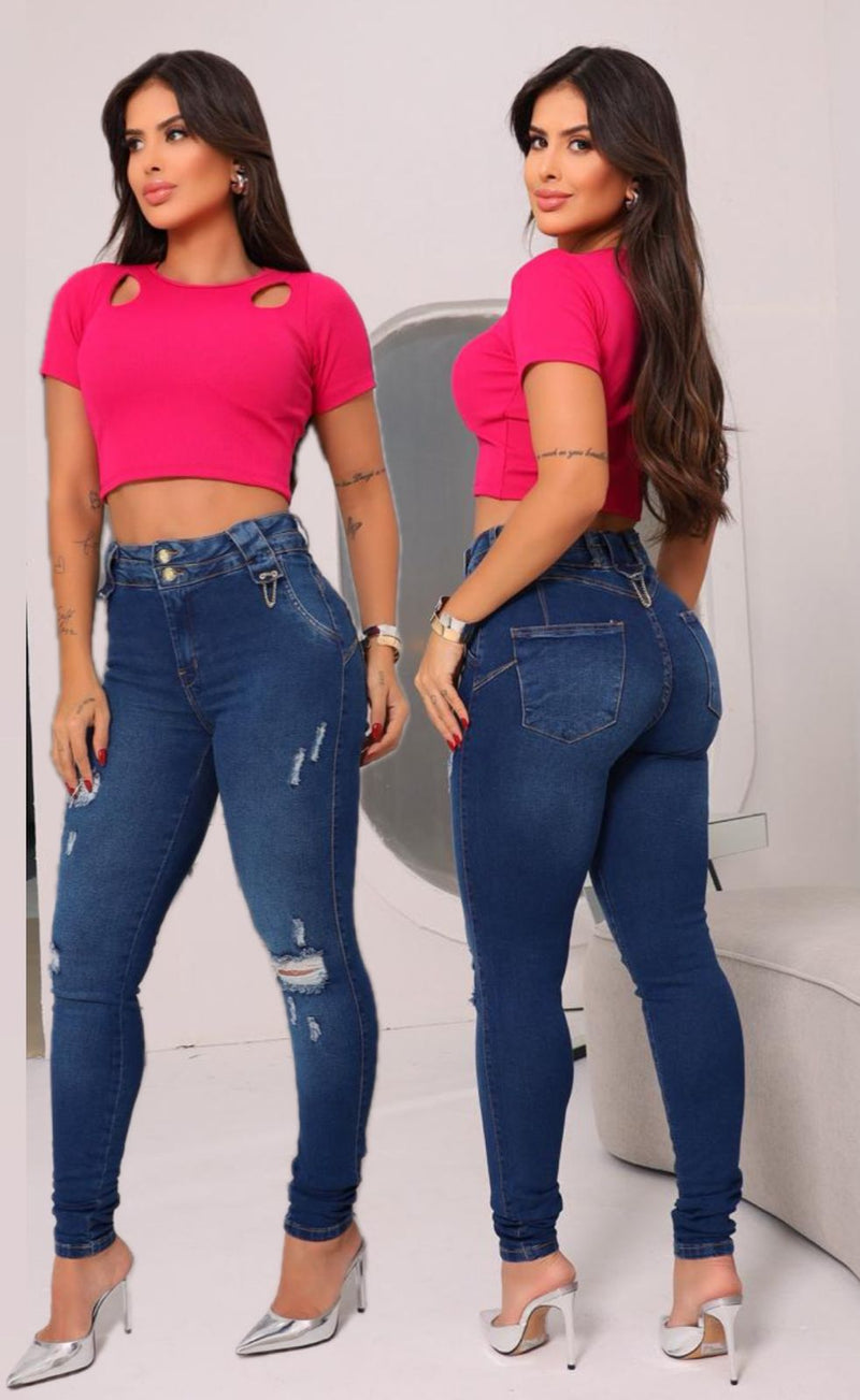 Jeans Rasgada