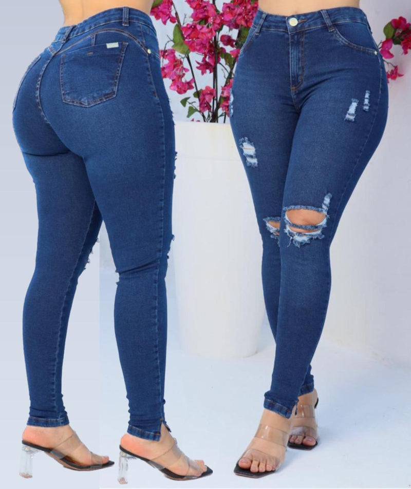 Jeans Rasgada